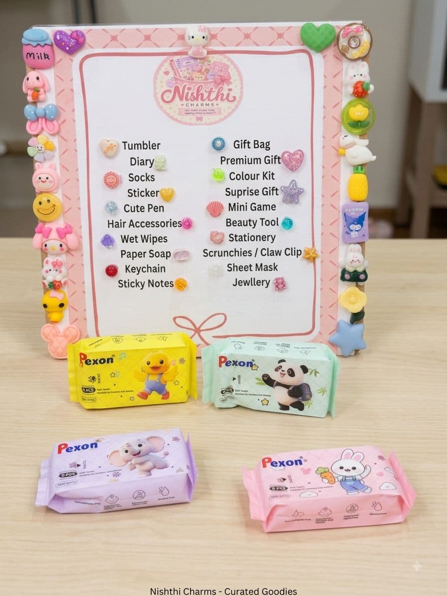 Mini wet wipes